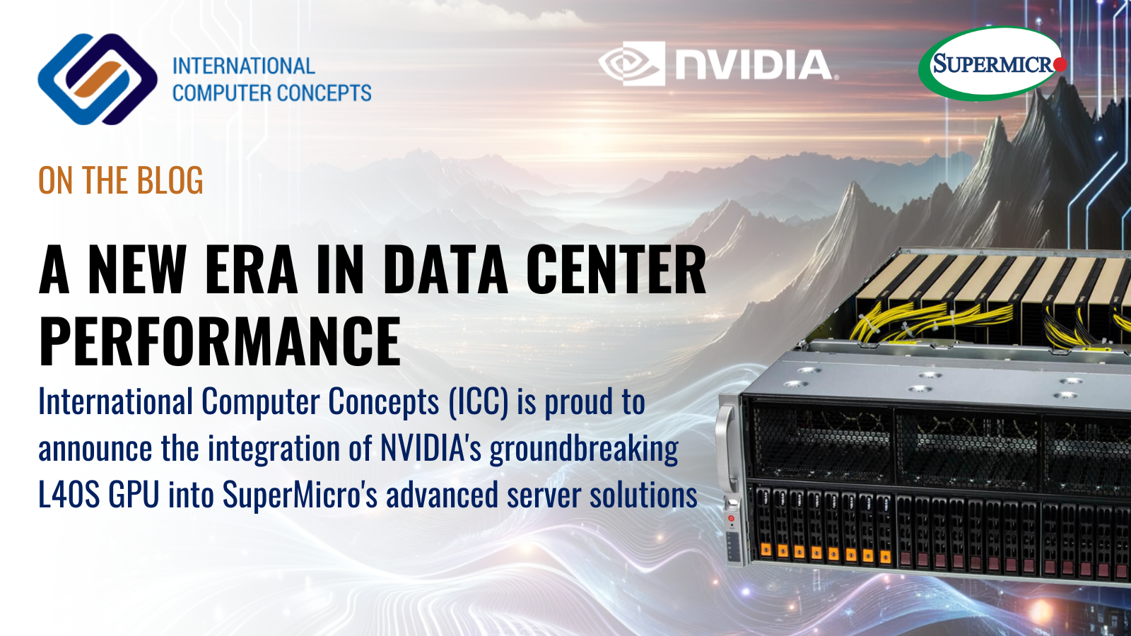 We are proud to announce the integration of NVIDIA's groundbreaking L40S GPU into SuperMicro's advanced server solutions