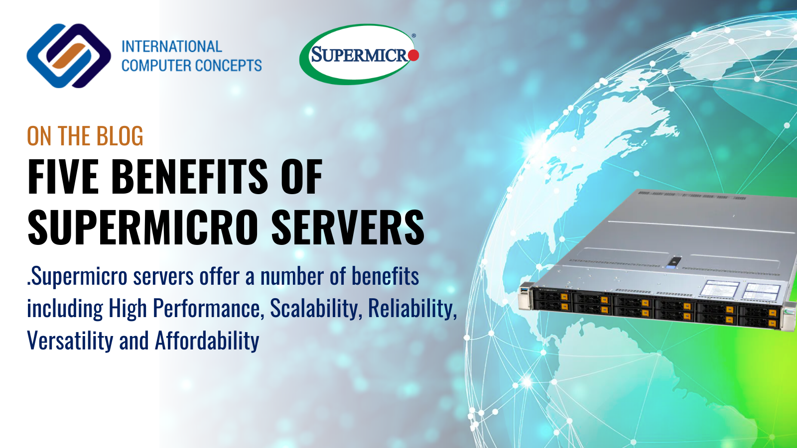 Five benefits of SuperMicro servers