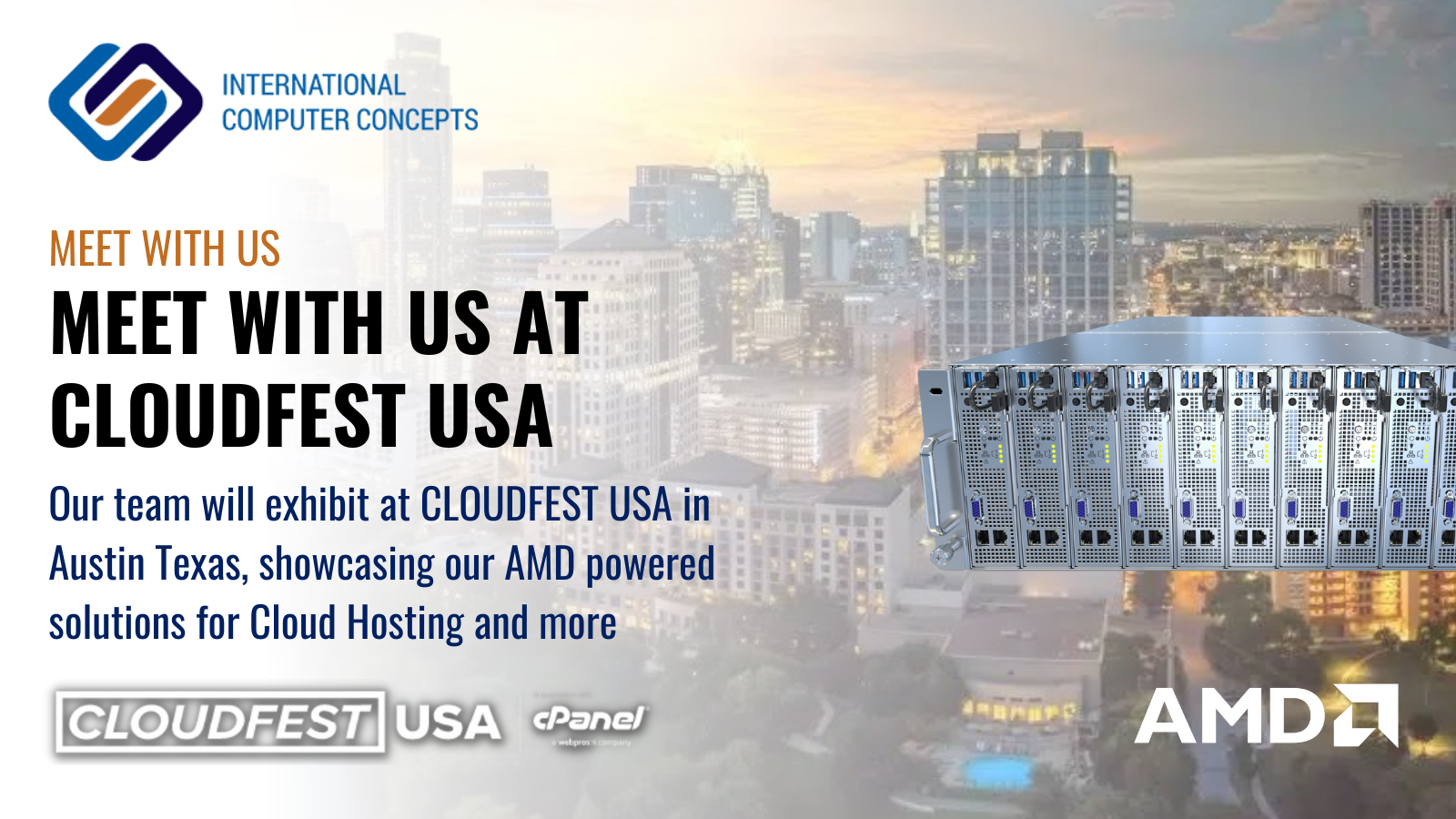 Meet with us at CloudFest USA