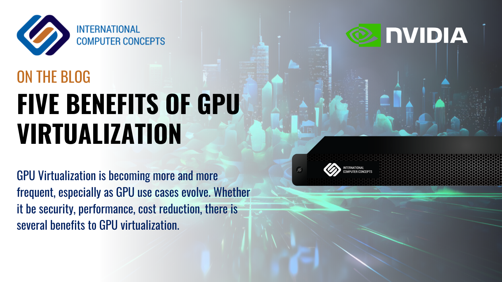 Five benefits of GPU Virtualization