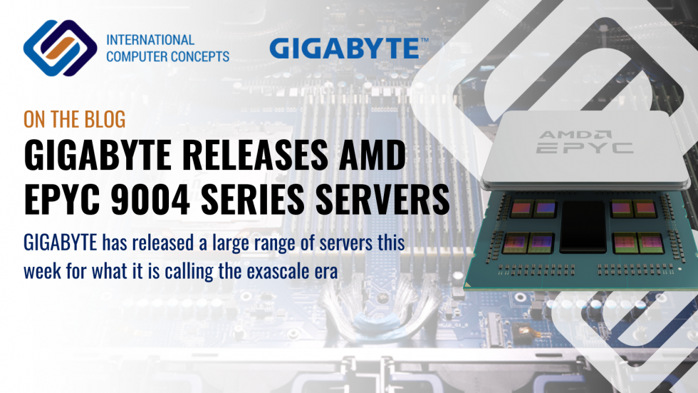 GIGABYTE releases a wide range of AMD EPYC 9004 series servers