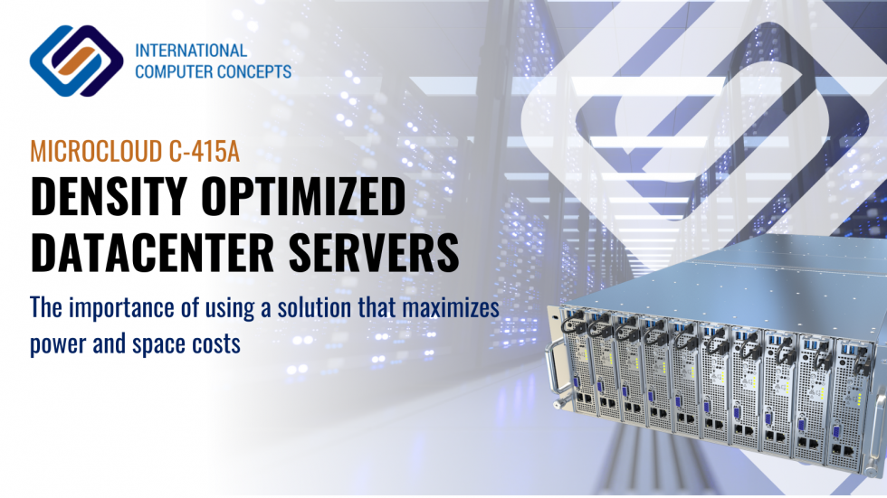 What is the optimal solution for server density in a datacenter environment?