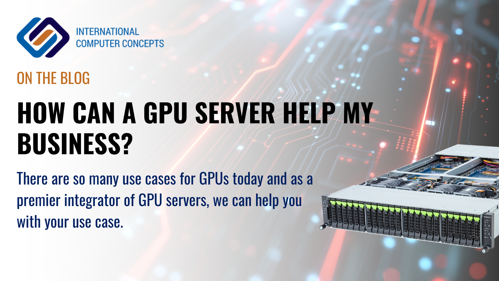 How can a GPU server help my business?