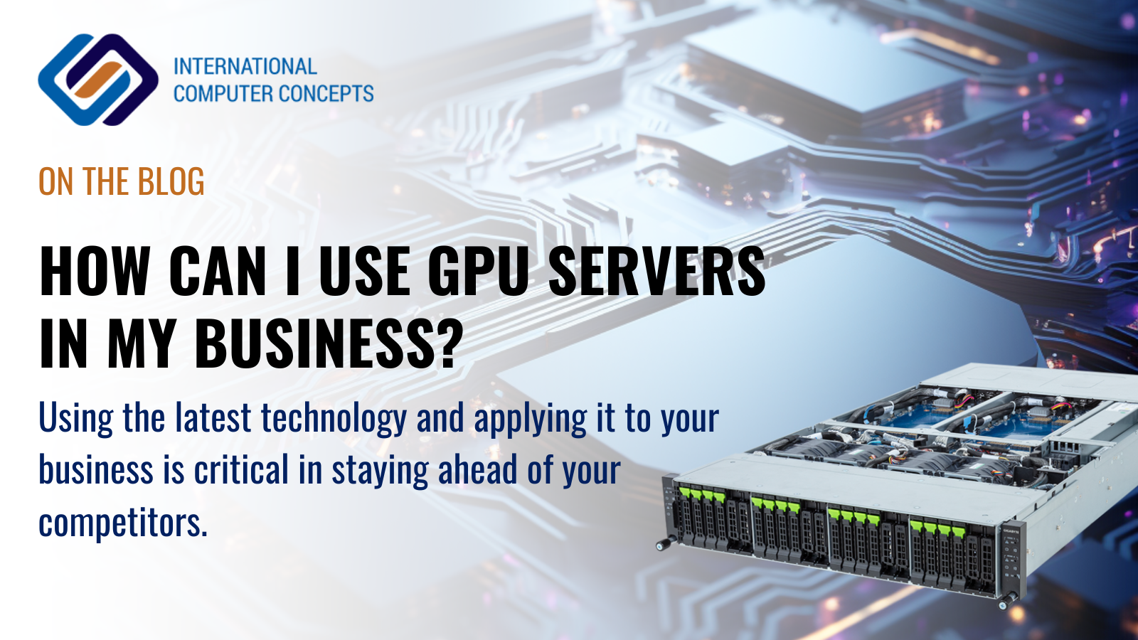 How can I use GPU servers in my business?