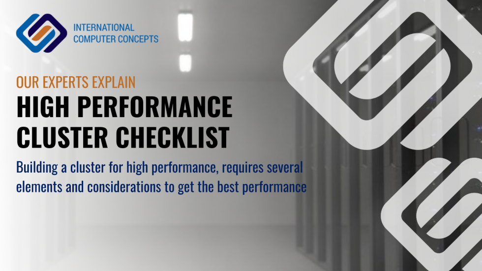 High Performance Cluster Checklist