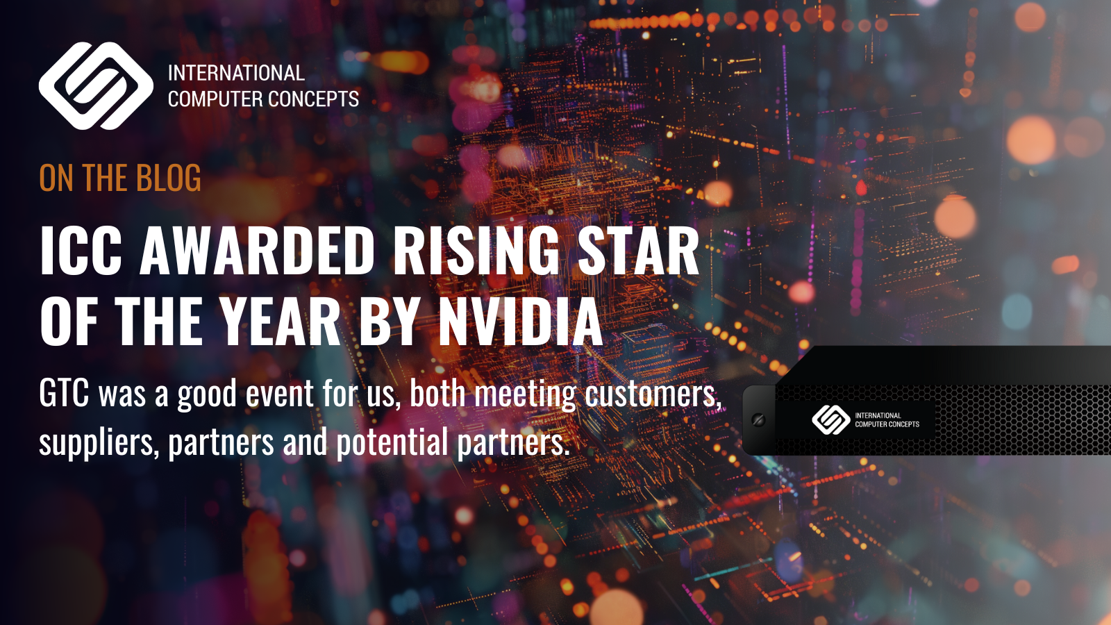 ICC awarded rising star of the year by NVIDIA