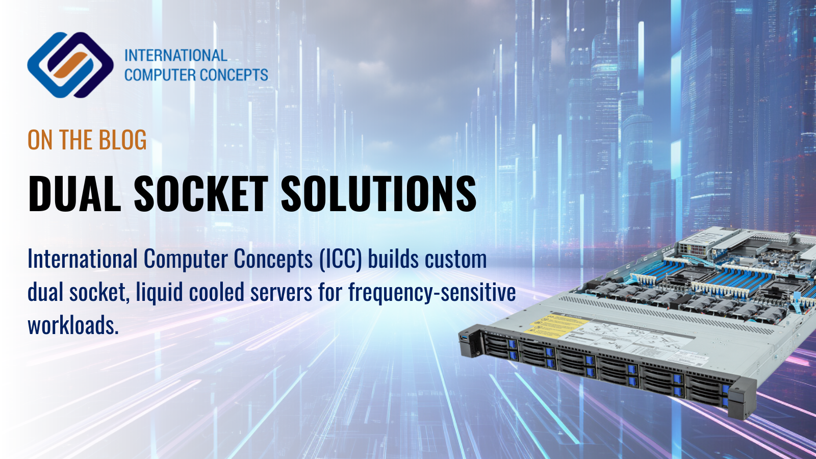 ICC Unveils Next-Generation Liquid-Cooled Servers for Enhanced Performance and Efficiency