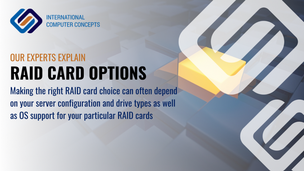 Correct RAID card choice