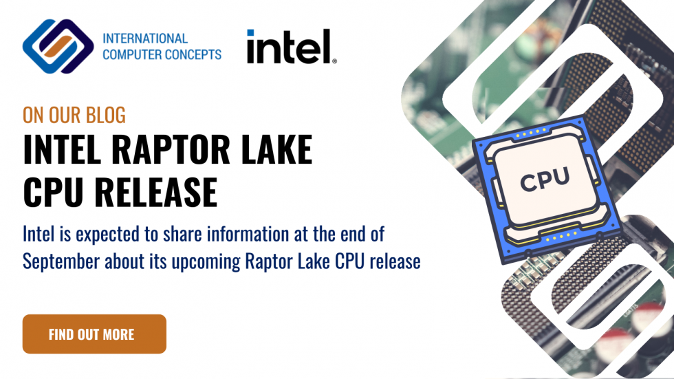 Intel Raptor Lake Release Date