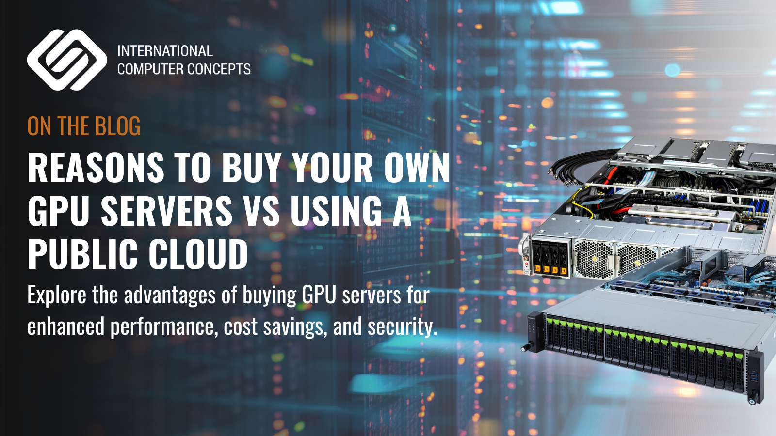 Reasons to Buy Your Own GPU Servers vs. Using a Public Cloud