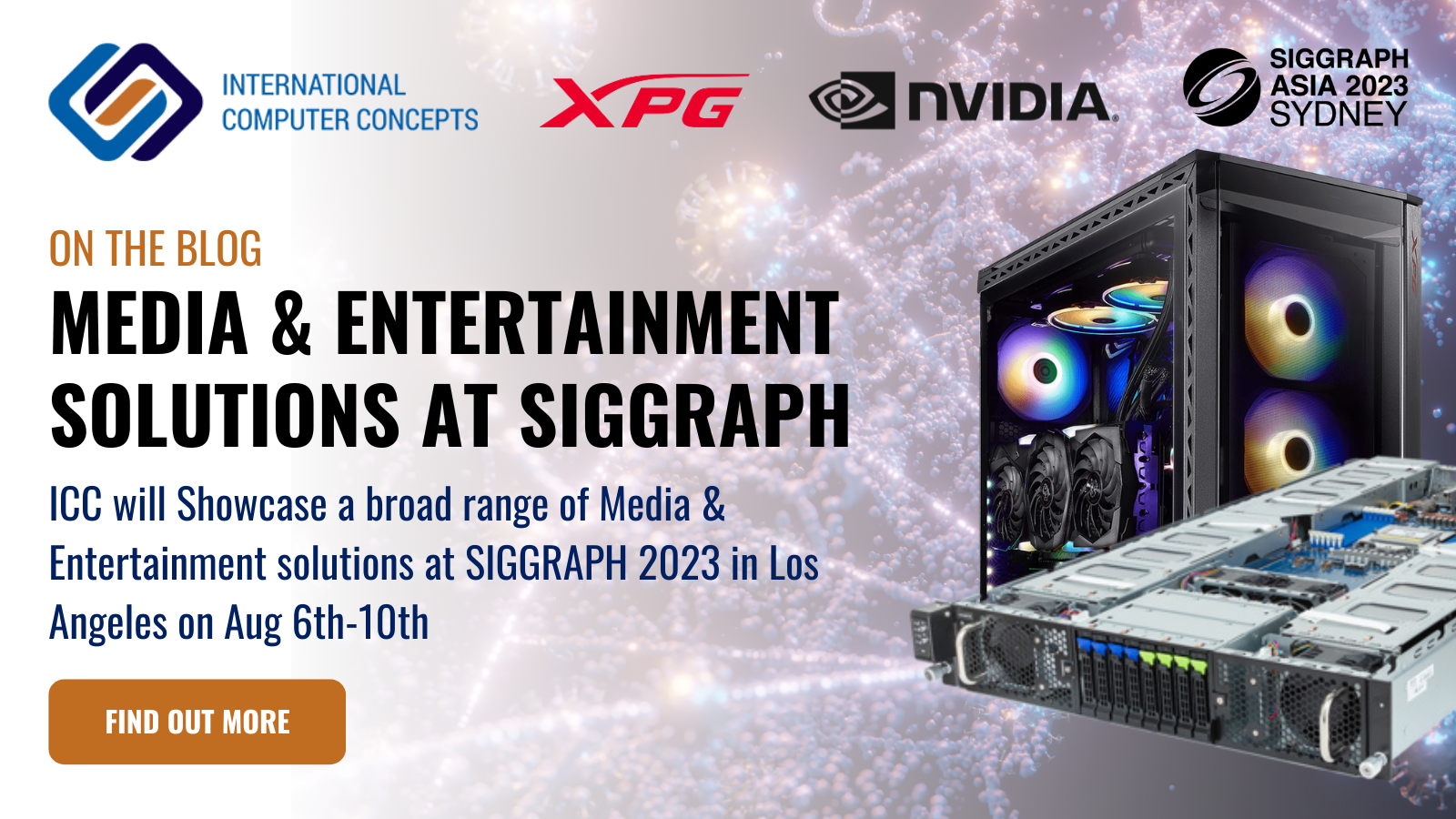 ICC to showcase a range of Broadcast and Media Solutions at SIGGRAPH 2023