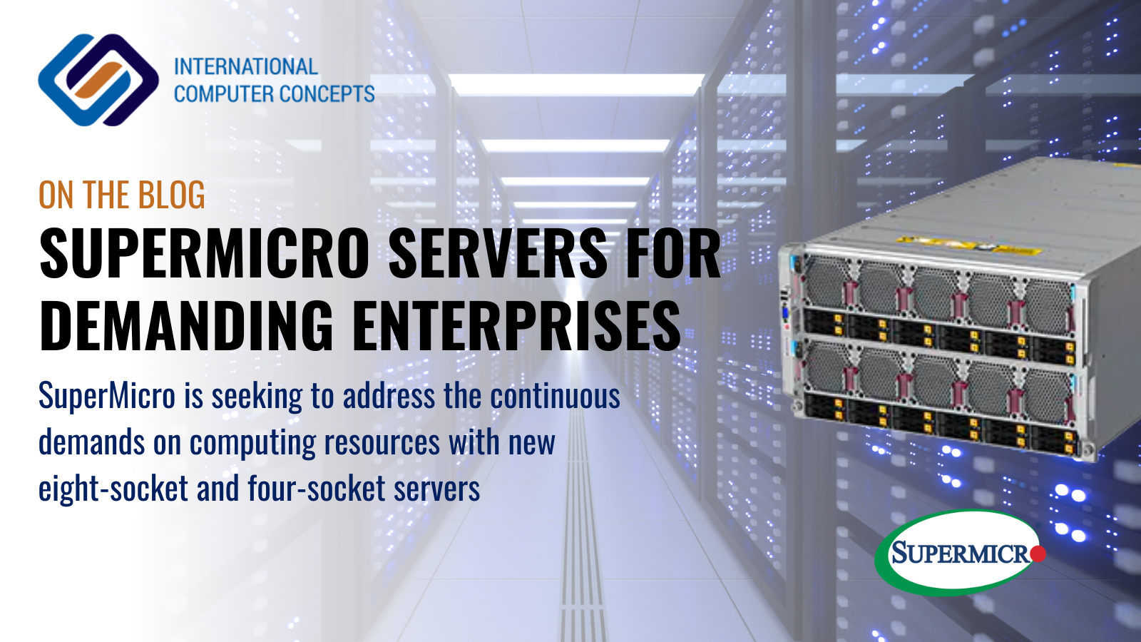 SuperMicro releases Eight-socket and Four-socket servers for the most demanding Enterprise workloads 