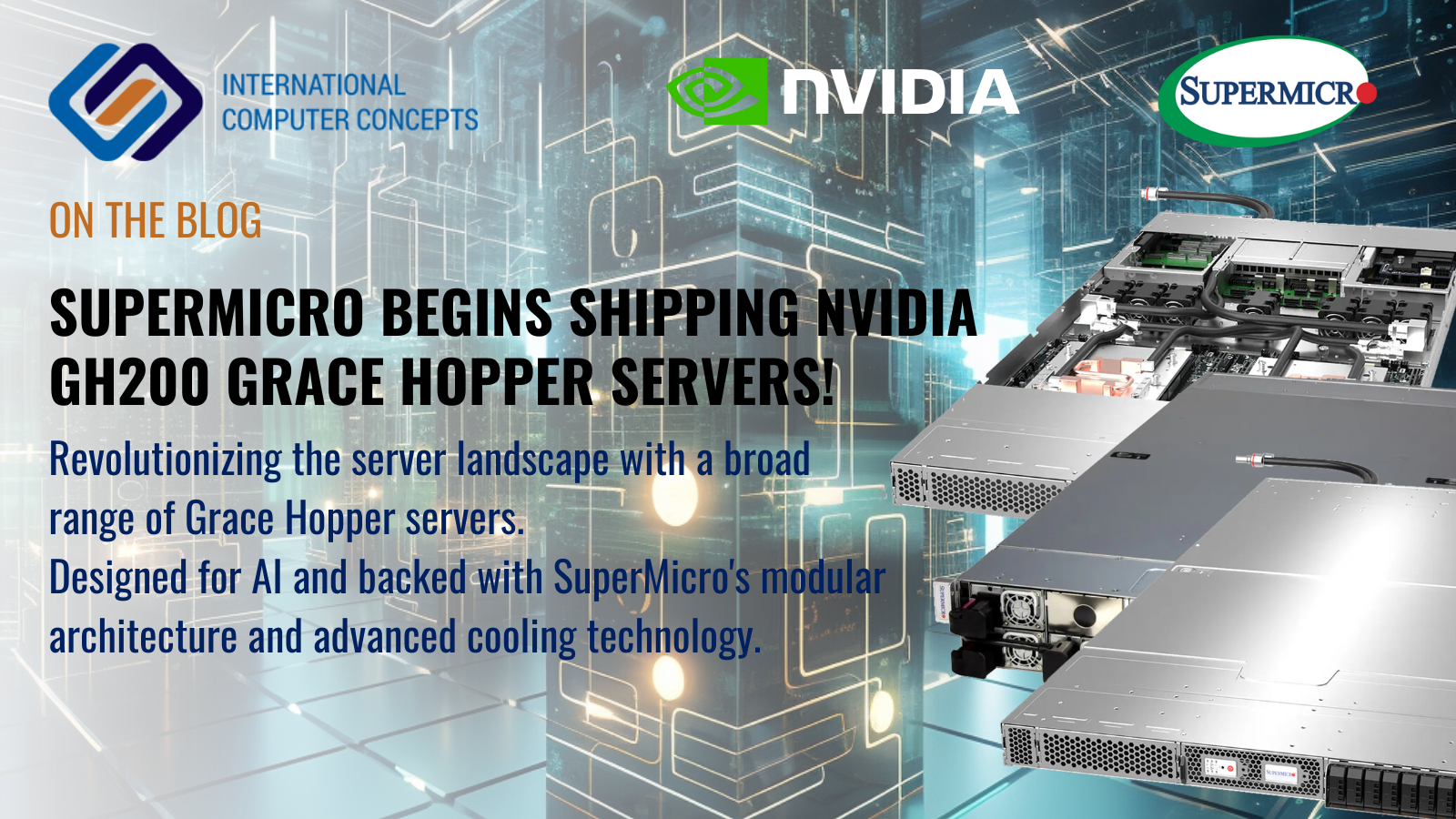  SuperMicro begins shipping NVIDIA GH200 Grace Hopper Servers