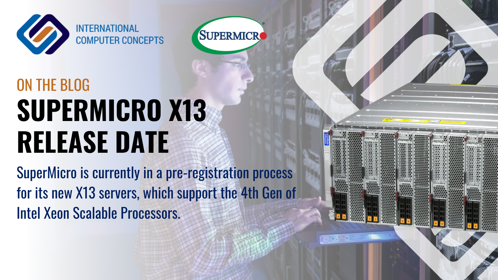When will SuperMicro release the X13, 4th Gen Intel Xeon Scalable Process servers?