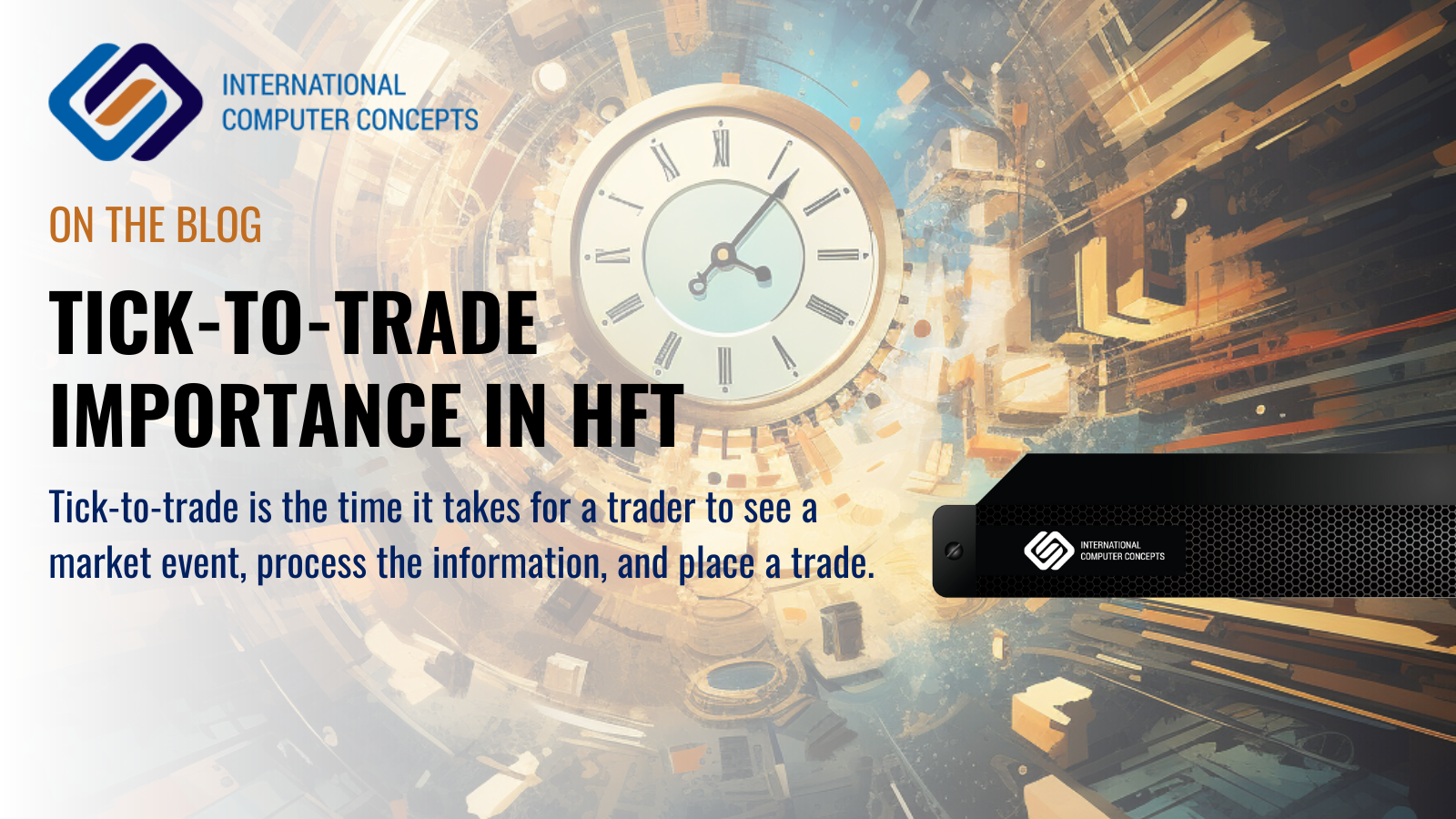 Tick-to-trade importance in HFT